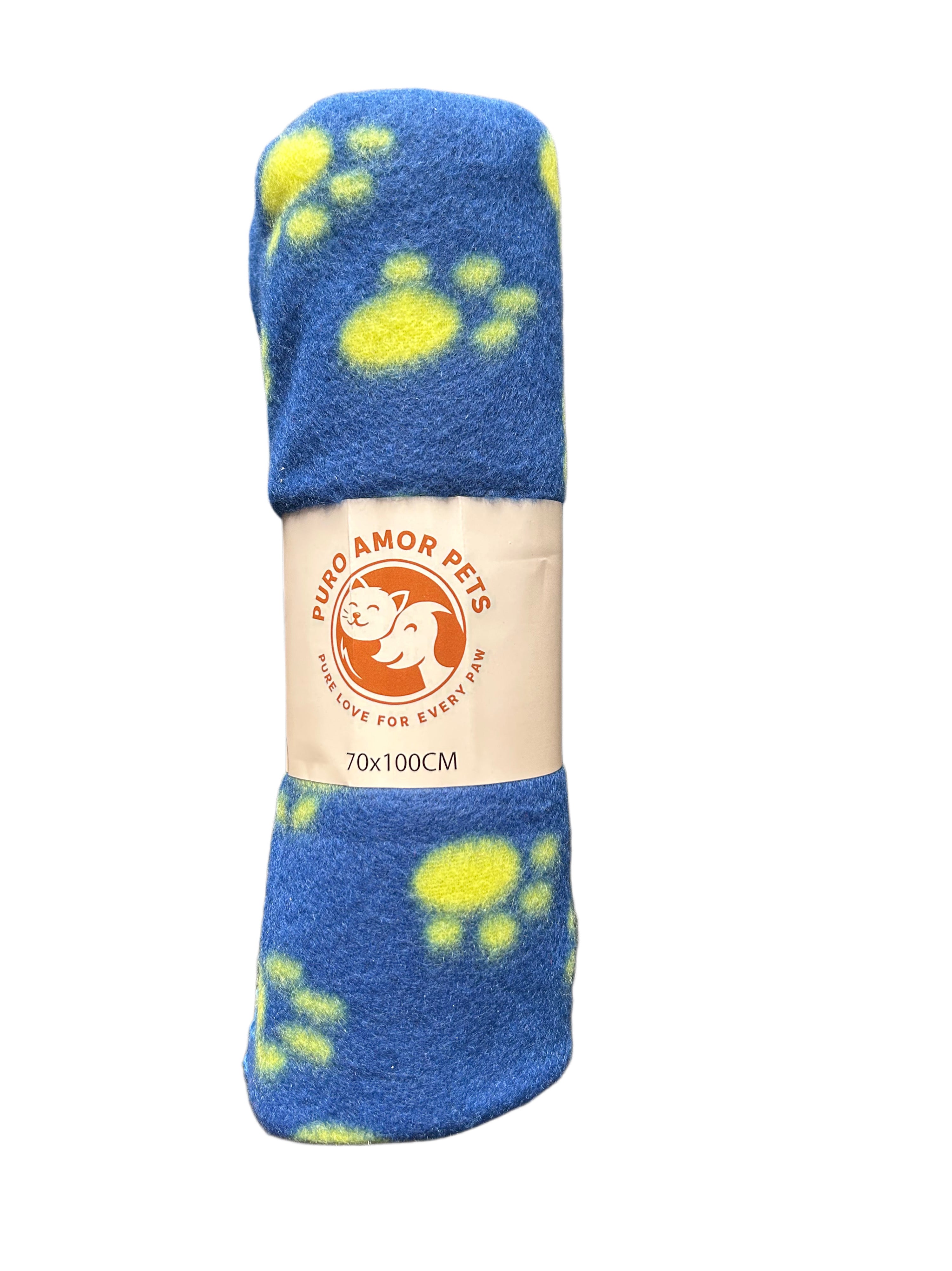 Puro Amor Pets Cozy Paw Fleece Blanket