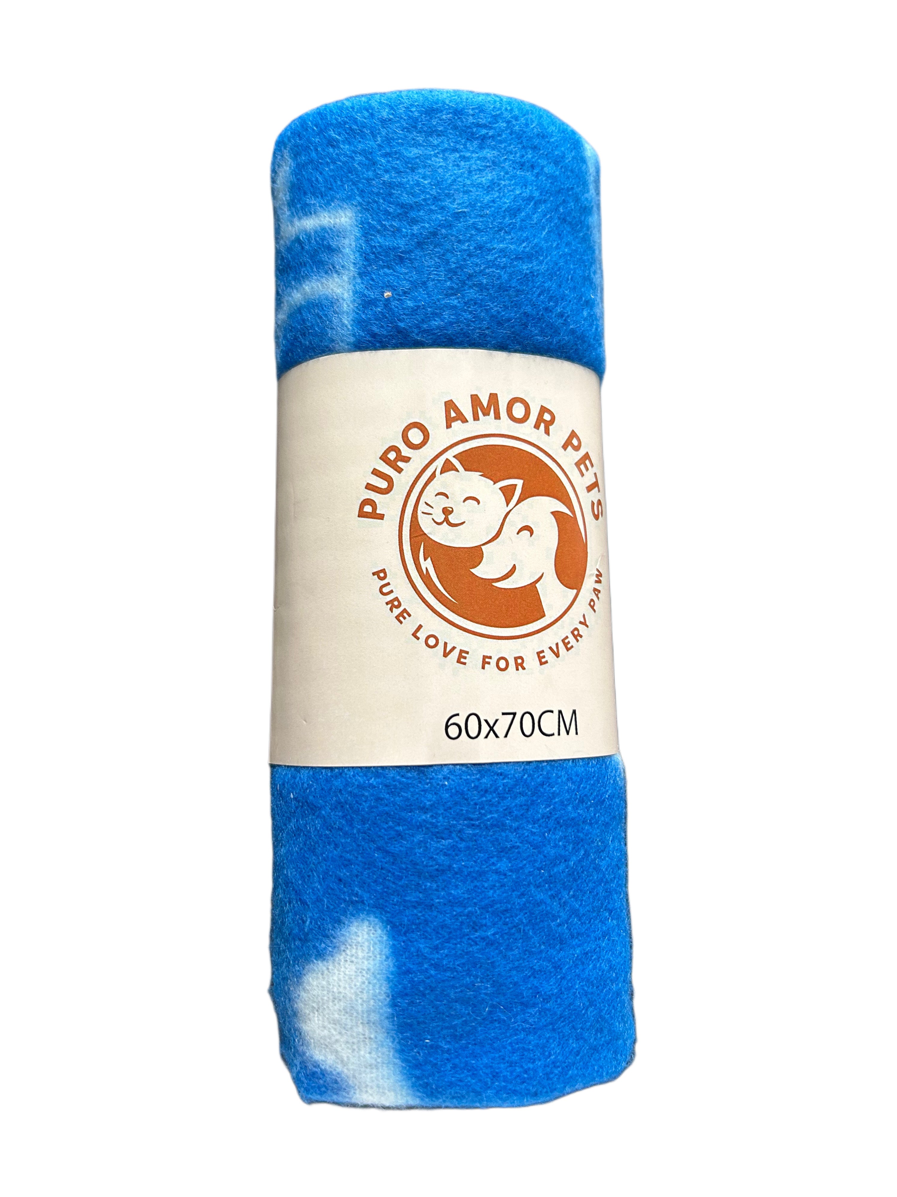 Puro Amor Pets Cozy Paw Fleece Blanket