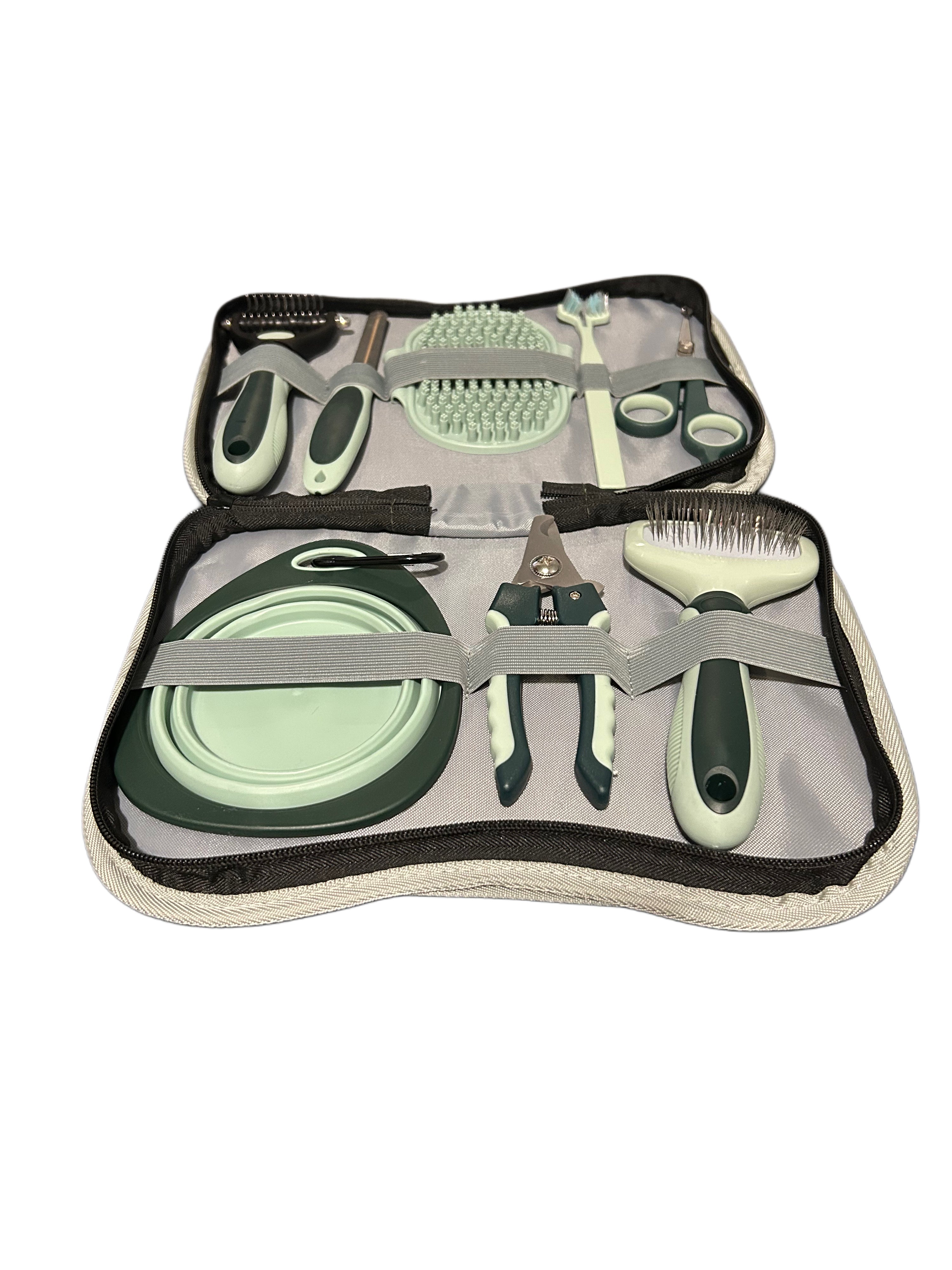 8-in-1 Essential Grooming Kit for Dogs & Cats