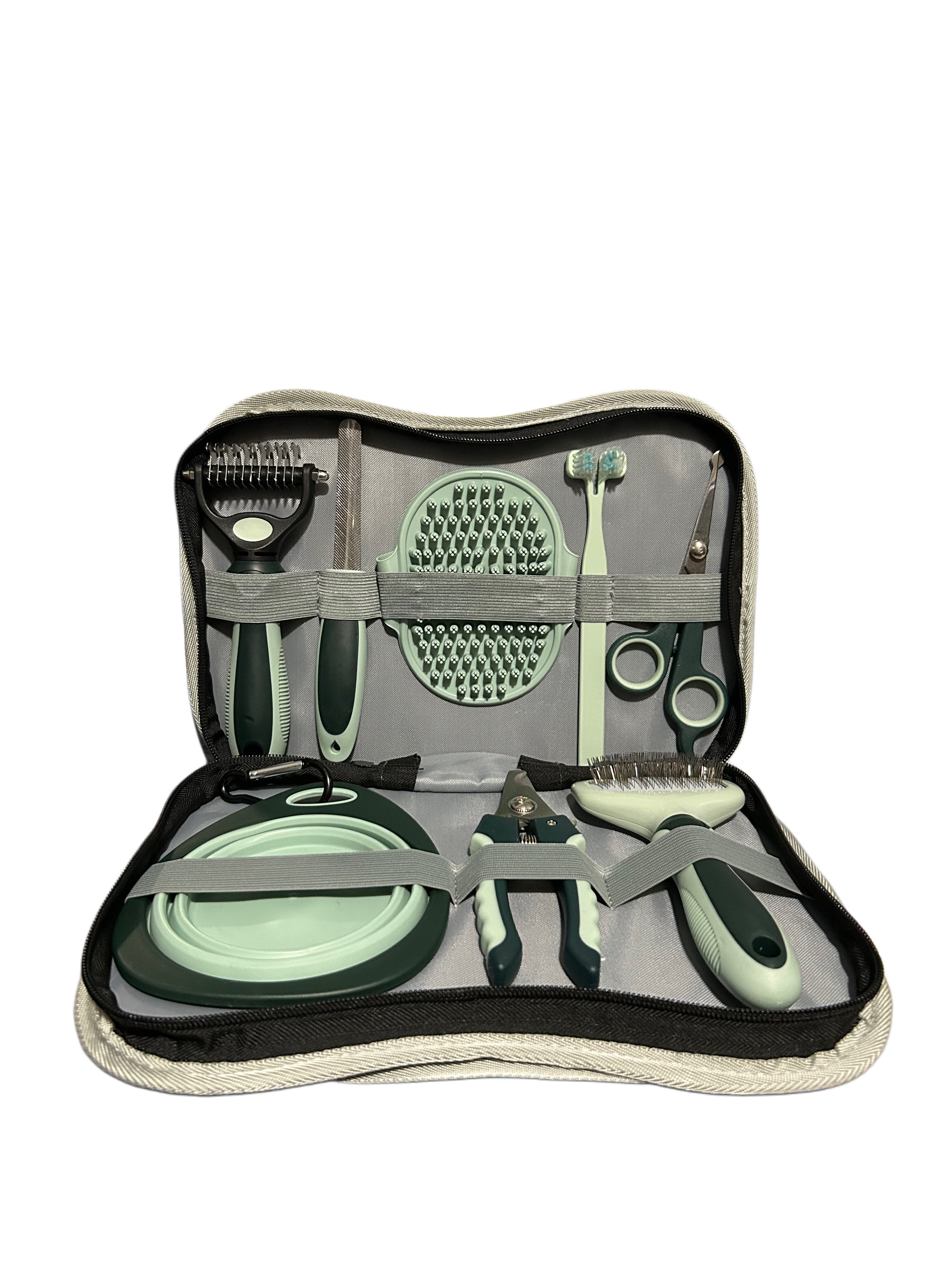 8-in-1 Essential Grooming Kit for Dogs & Cats