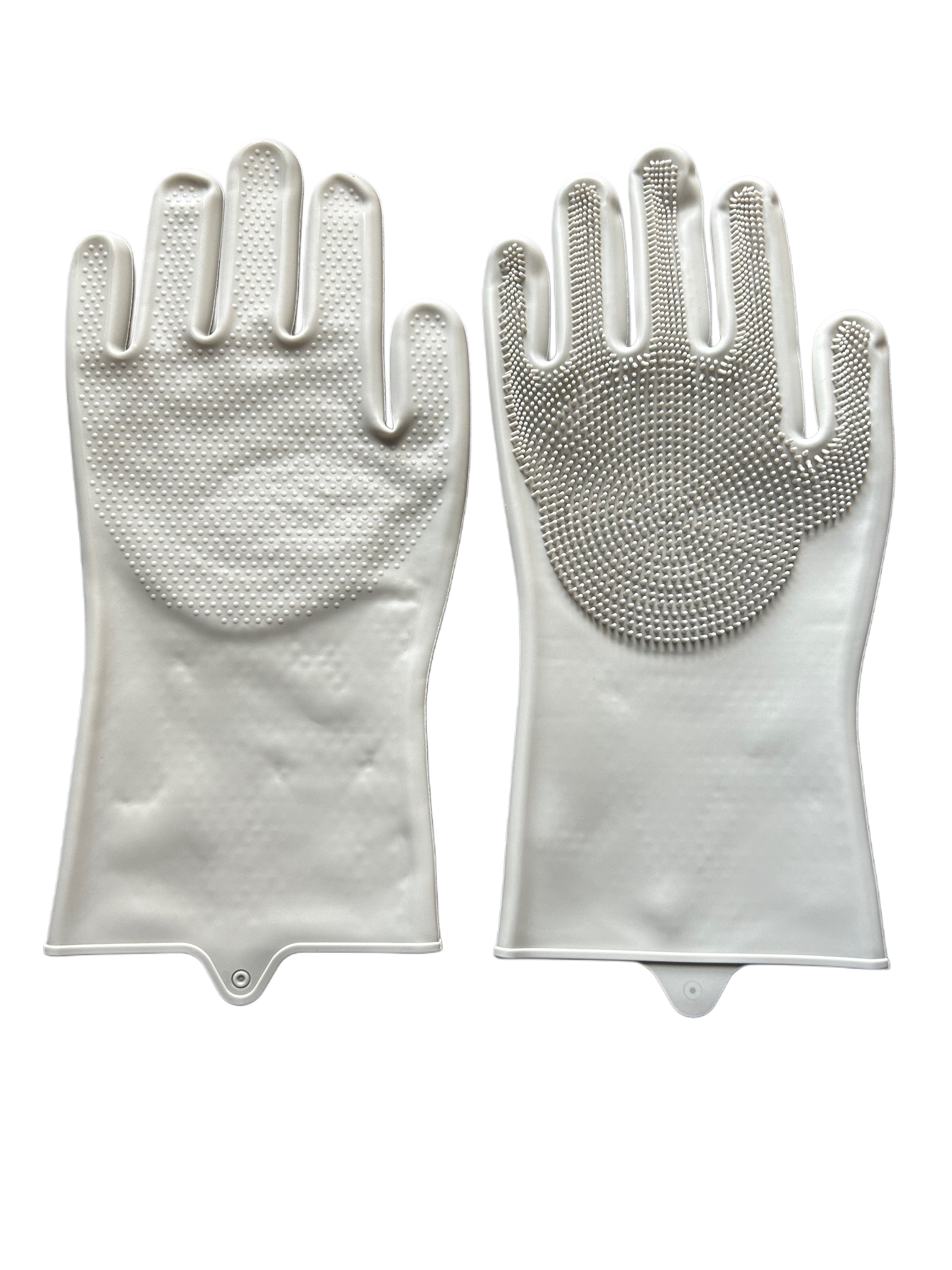 Puro Amor Pets Silicone Bath & Grooming Gloves (2-pack)