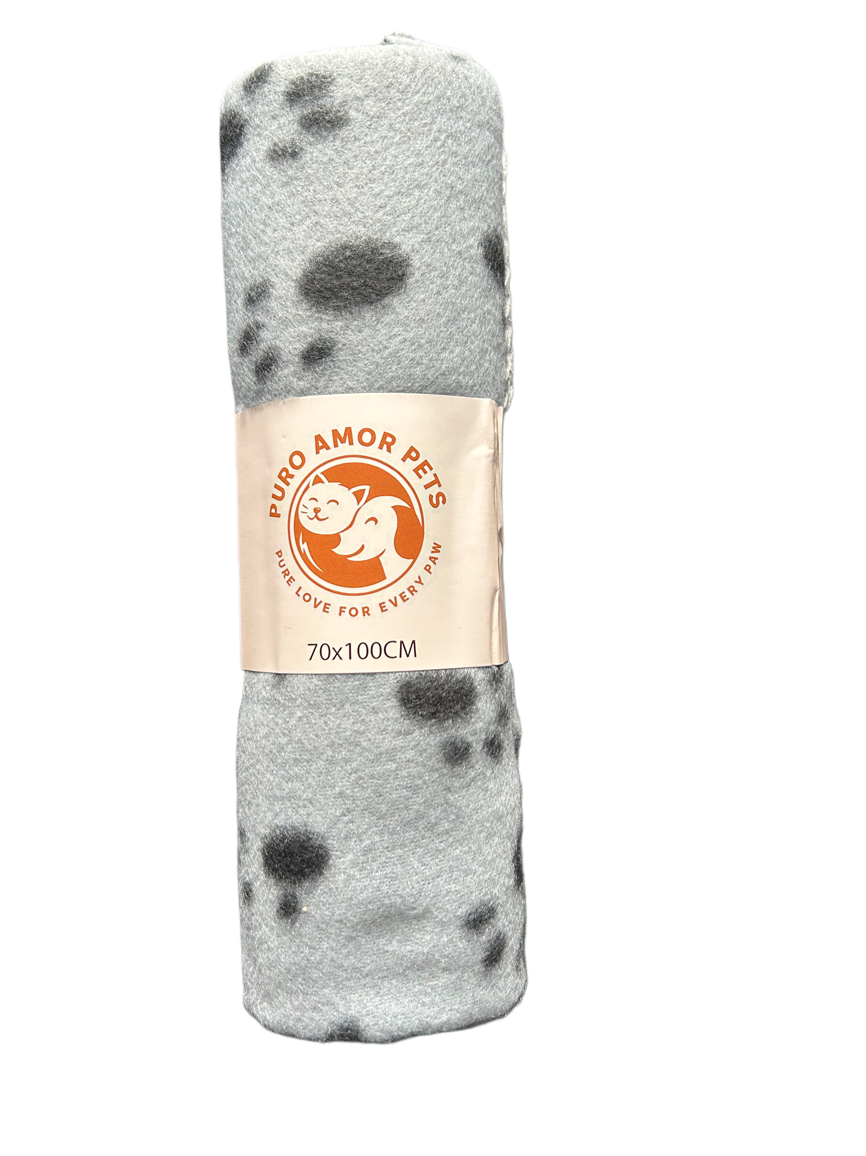 Puro Amor Pets Cozy Paw Fleece Blanket