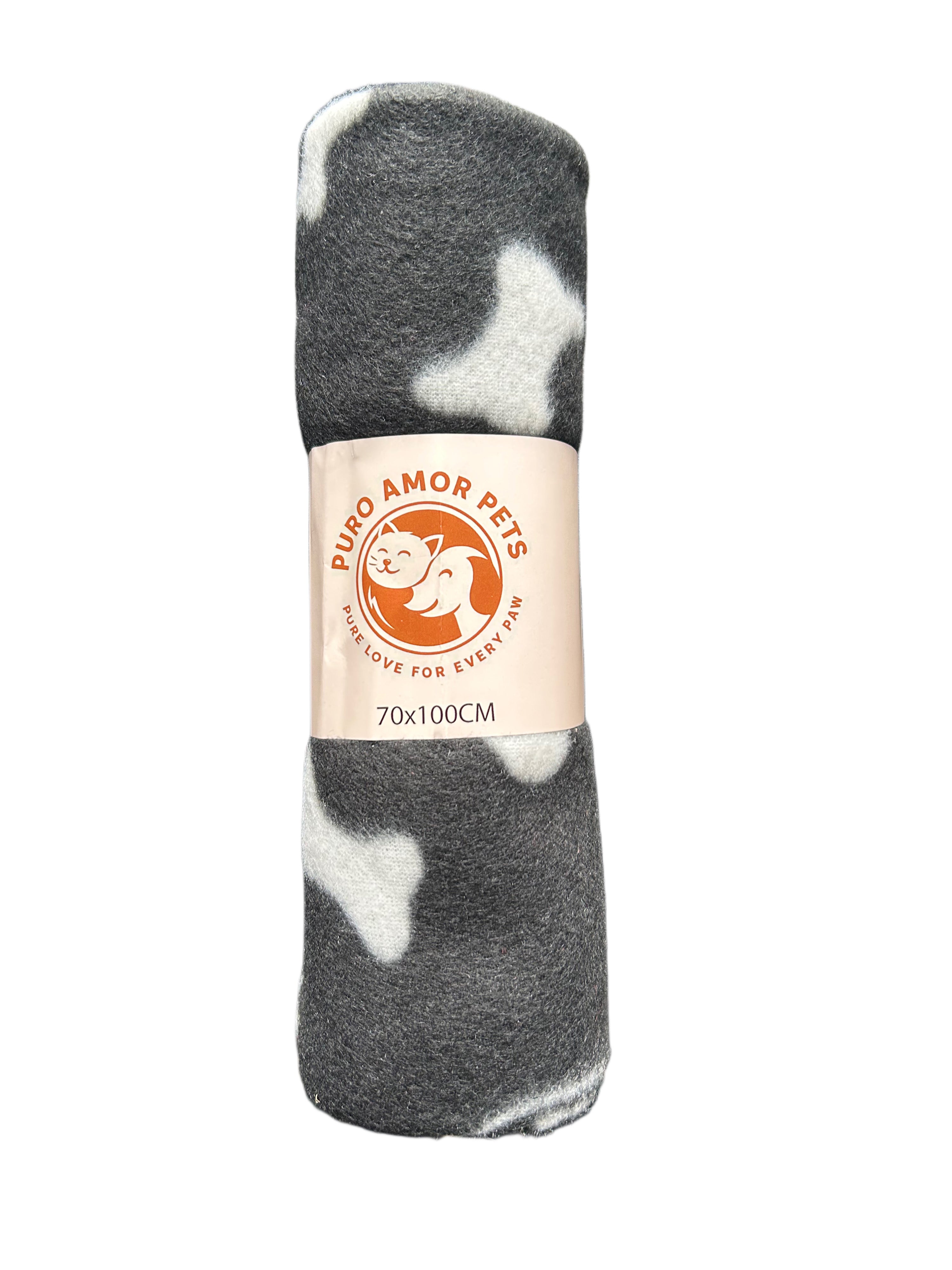 Puro Amor Pets Cozy Paw Fleece Blanket