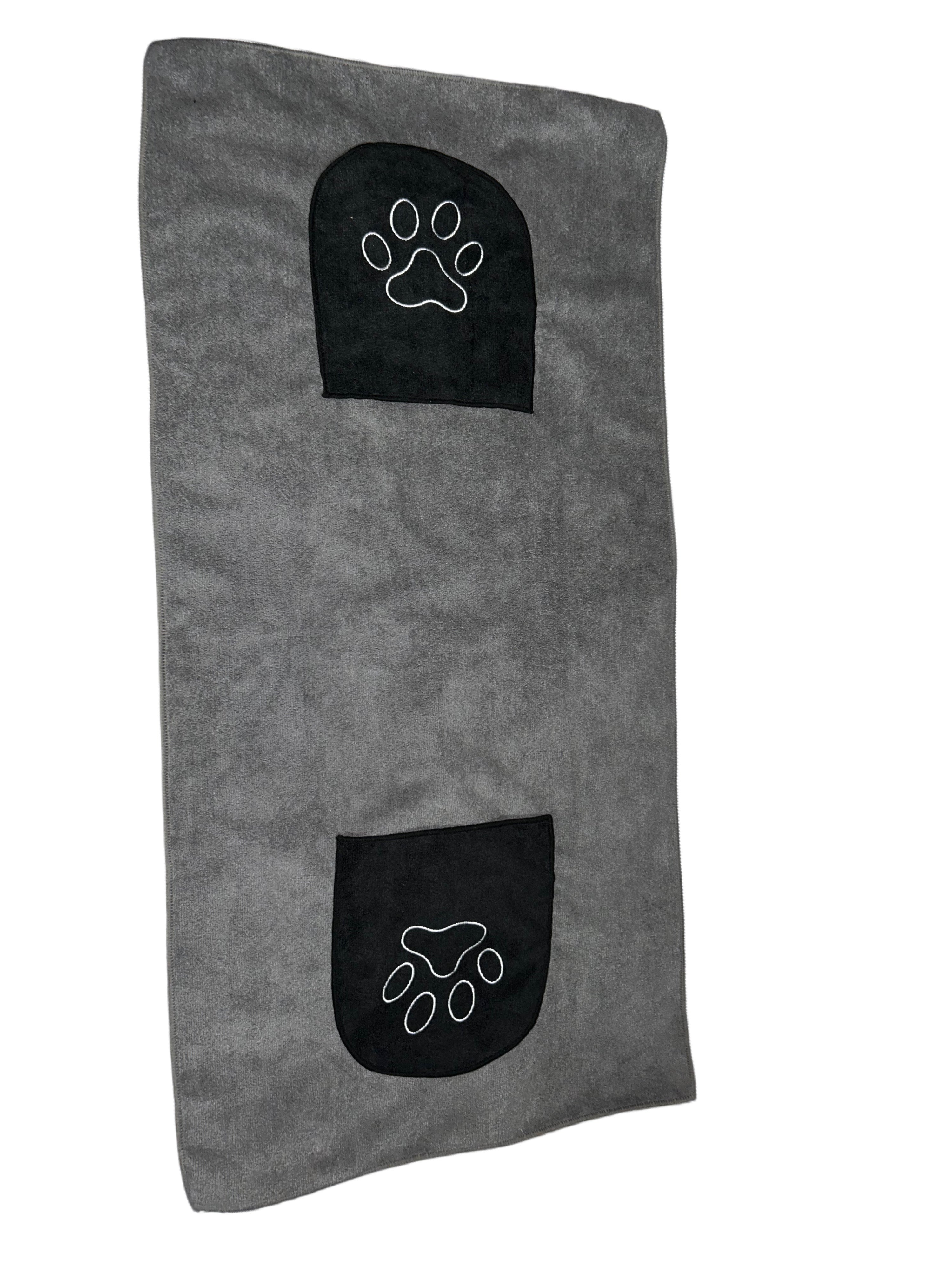 Puro Amor Pets Ultra-Absorbent Microfiber Dog Towel - Soft, Quick-Dry & Washable