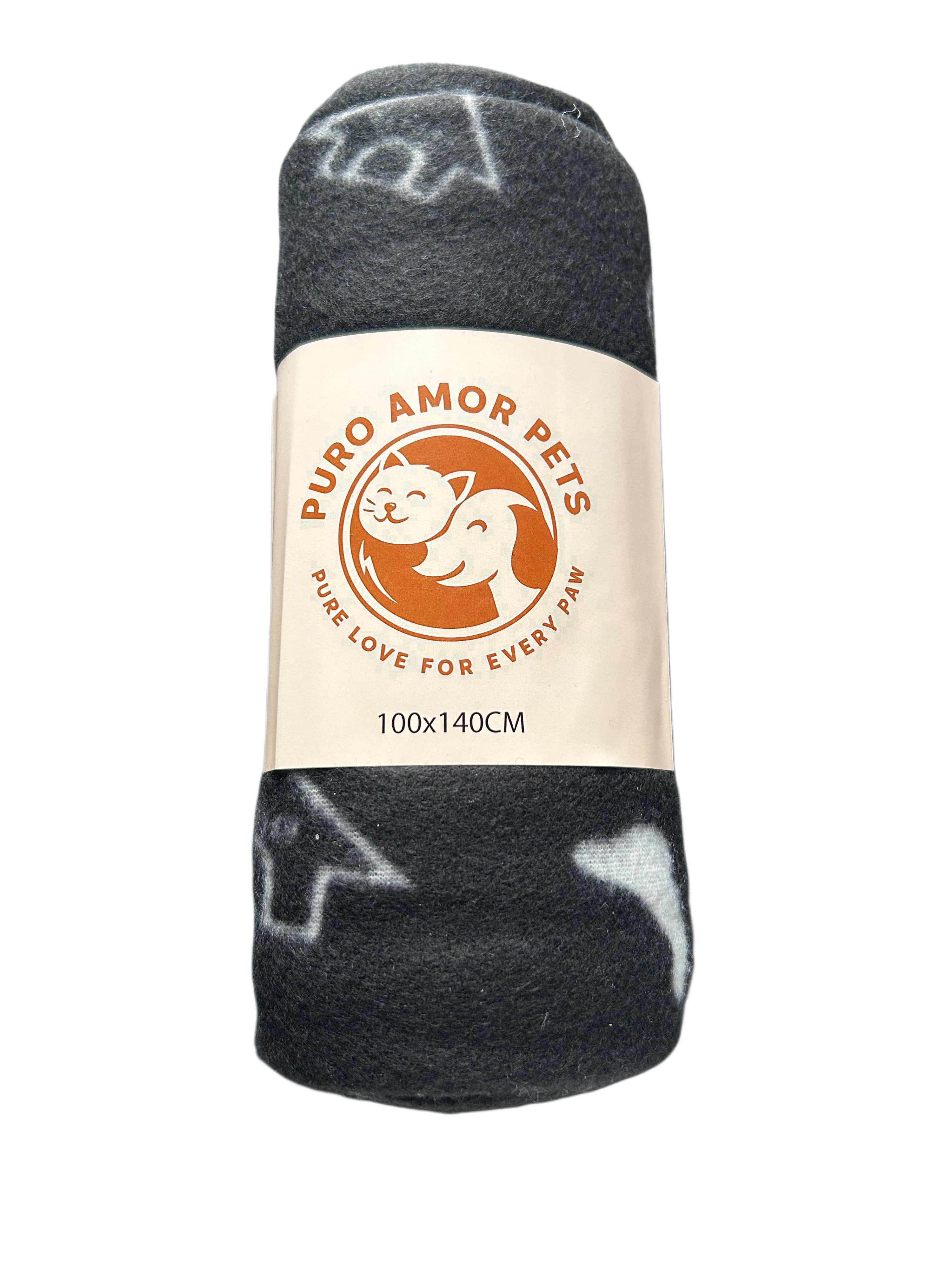 Puro Amor Pets Cozy Paw Fleece Blanket