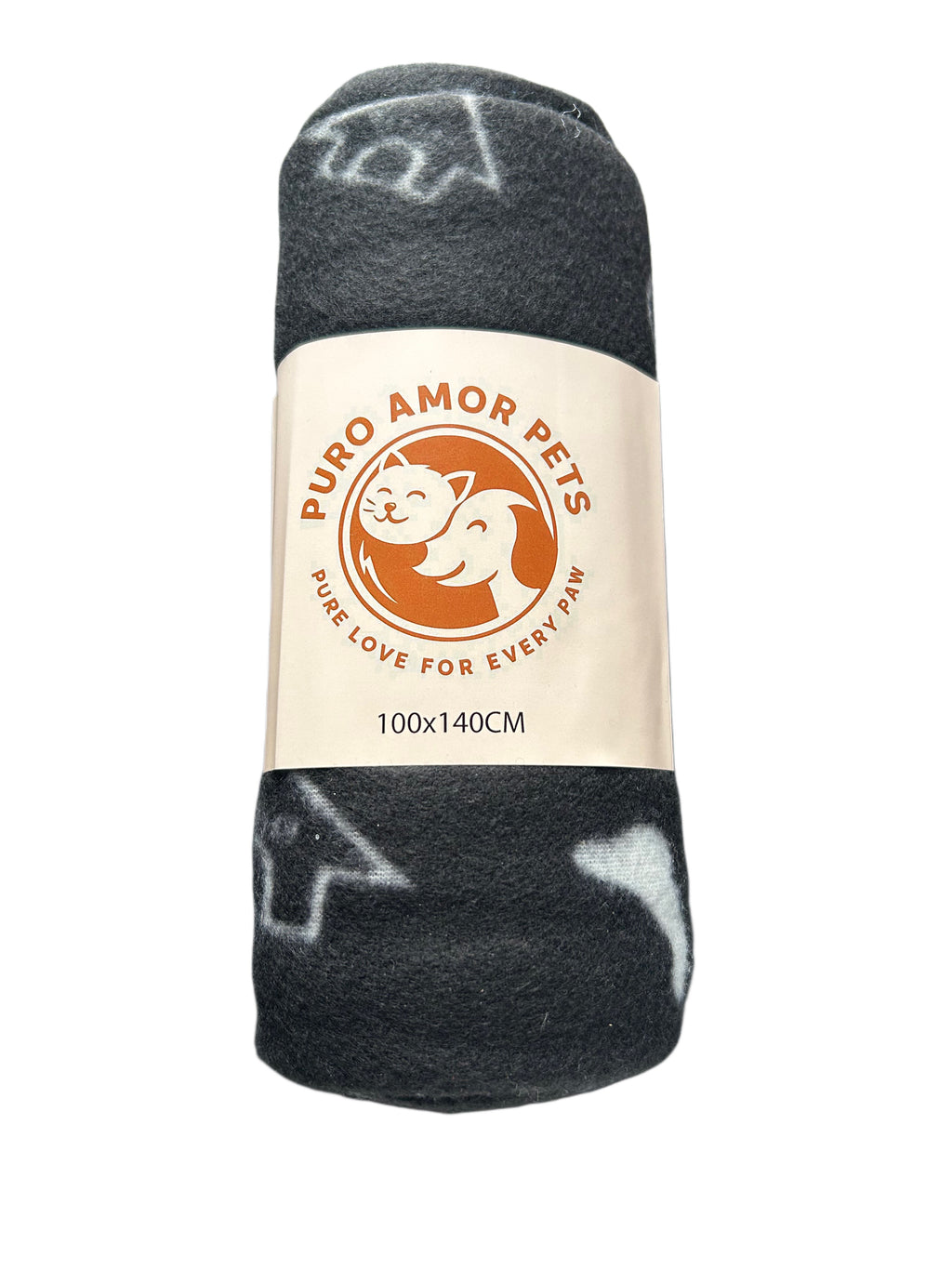 Puro Amor Pets Cozy Paw Fleece Blanket