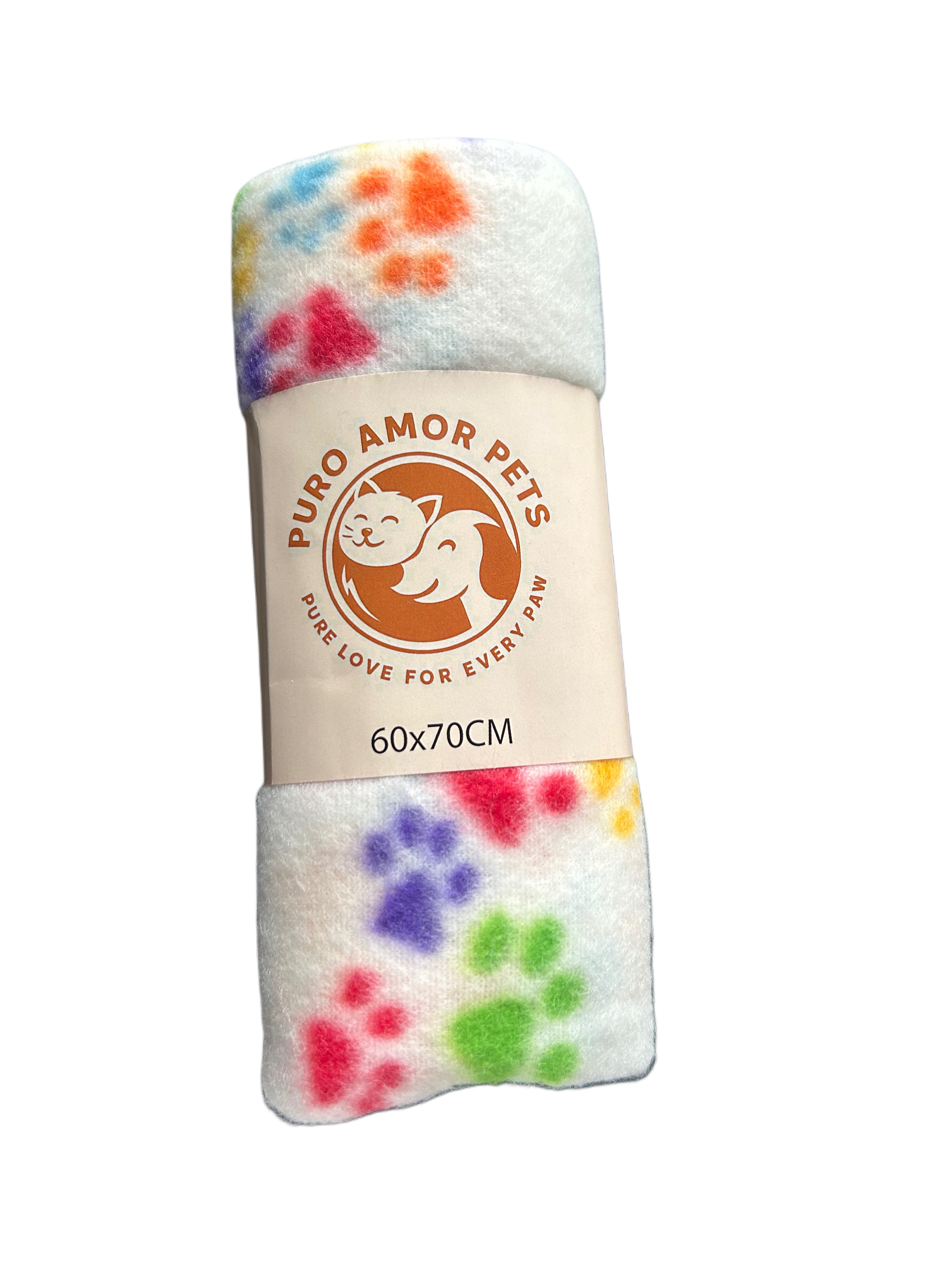 Puro Amor Pets Cozy Paw Fleece Blanket