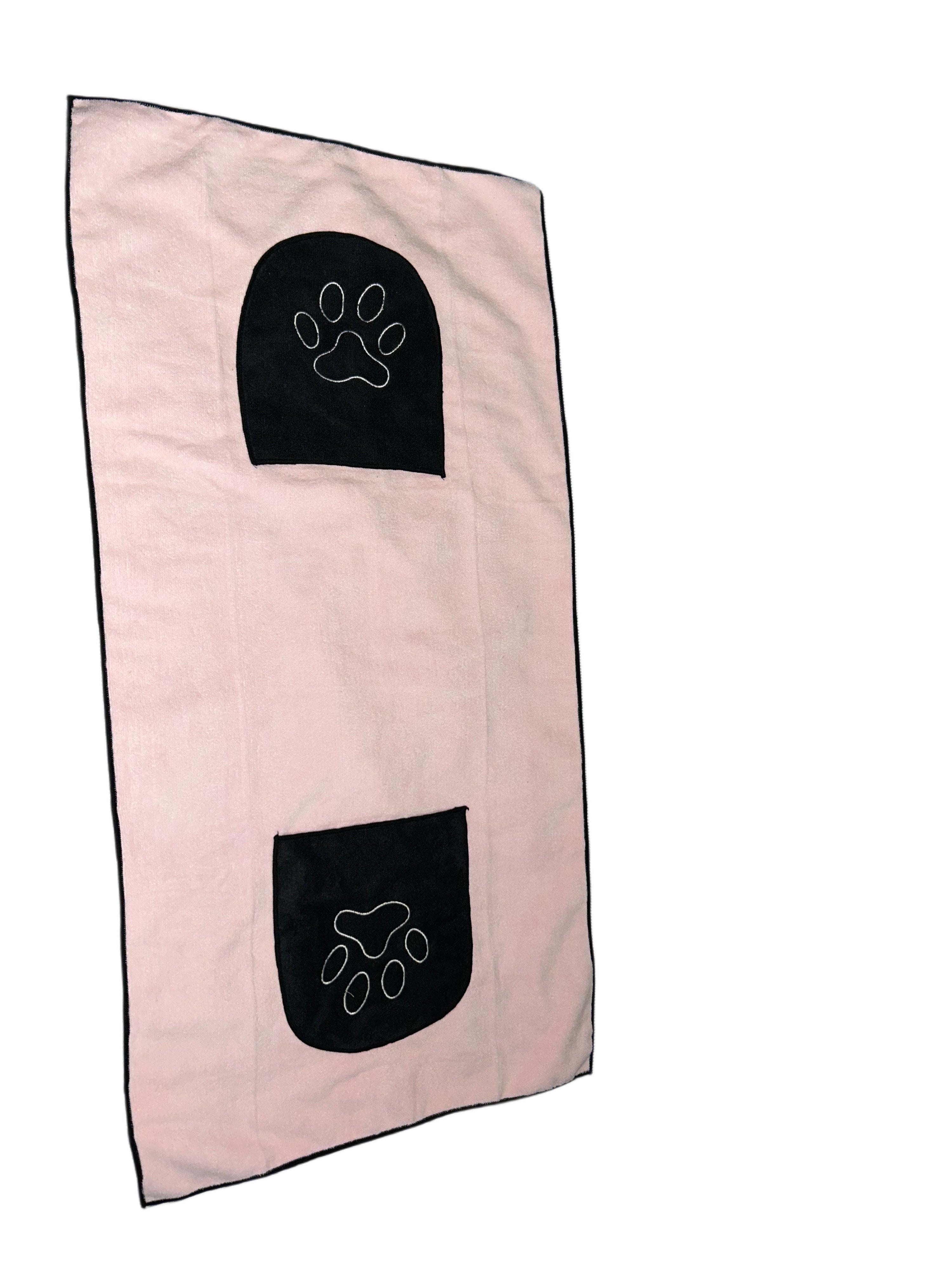 Puro Amor Pets Ultra-Absorbent Microfiber Dog Towel - Soft, Quick-Dry & Washable