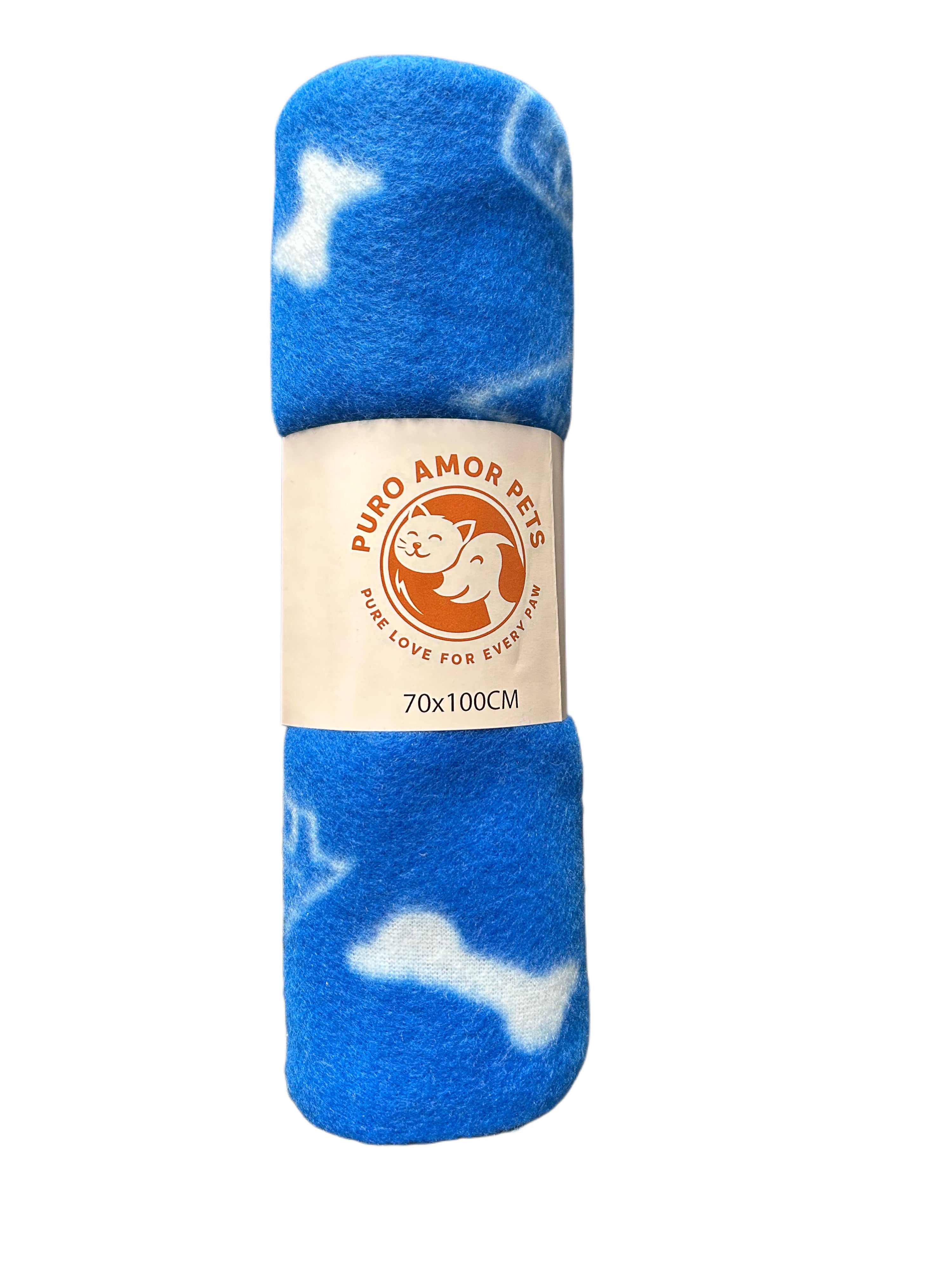 Puro Amor Pets Cozy Paw Fleece Blanket